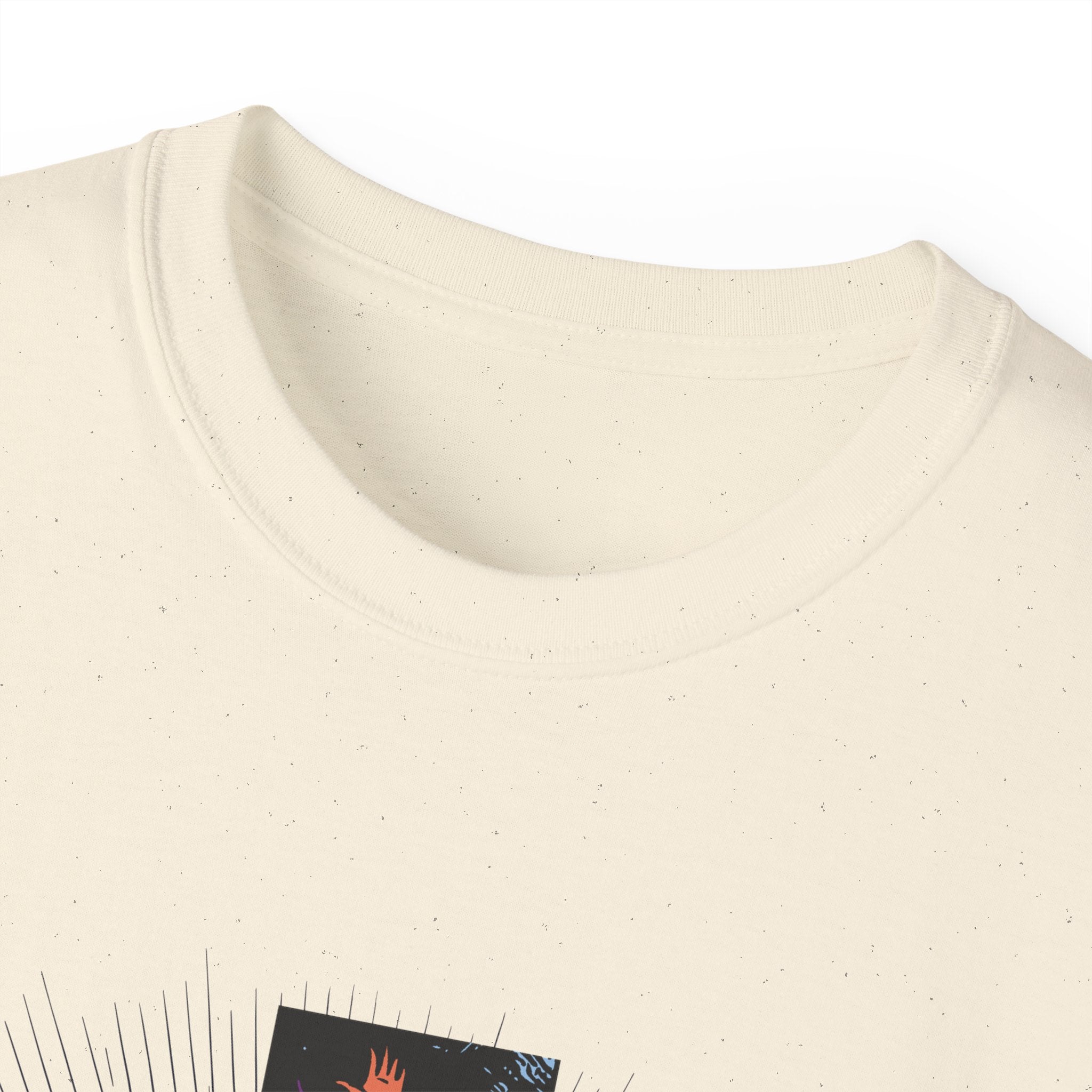 Space Warrior - Unisex Cotton Tee (Front) - Damned Threads
